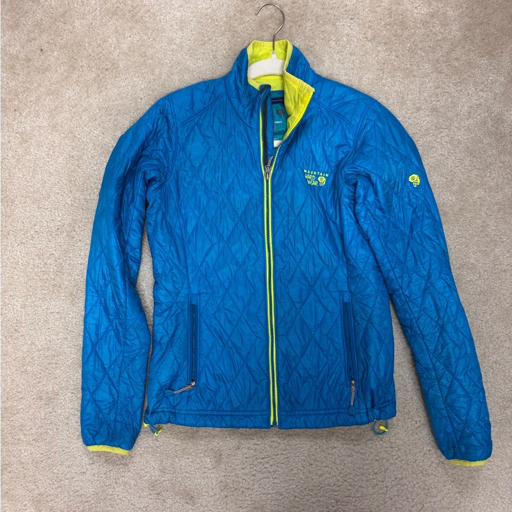 Mountain Hardwear Thermal Elite Quilted - Blue Outdoor Jacket